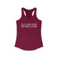 Just a kid from Scotland Women's Ideal Racerback Tank Top