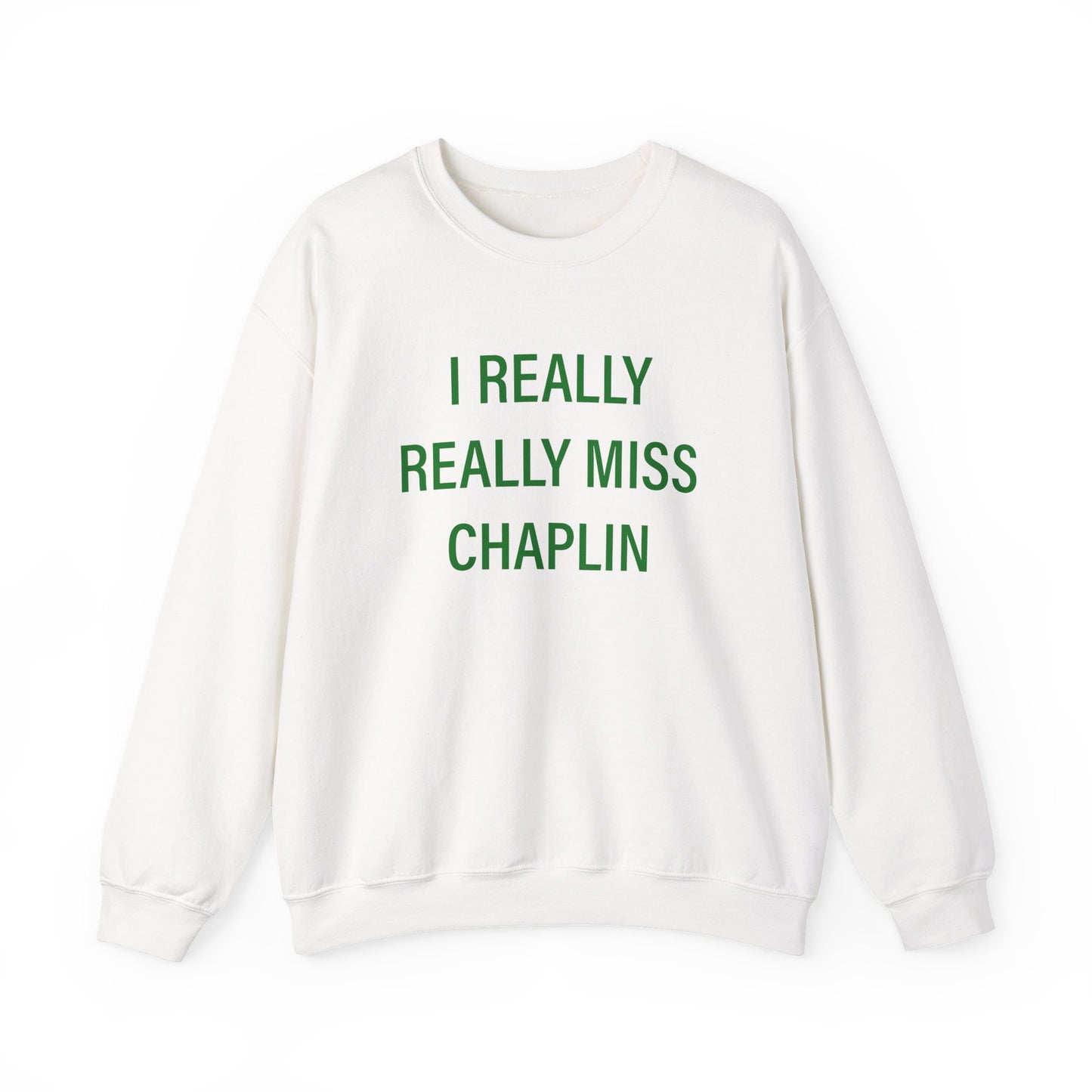 I Really Really Miss Chaplin Unisex Heavy Blend™ Crewneck Sweatshirt