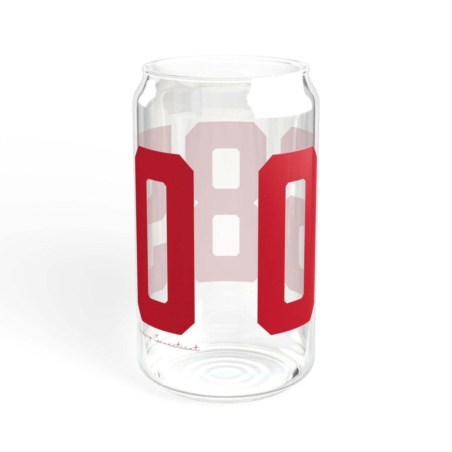 06850 Norwalk Connecticut Zip Code Sipper Glass, 16oz