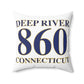 Deep River 860 Connecticut Spun Polyester Square Pillow