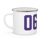 06471 North Branford Connecticut Zip Code Enamel Camping Mug