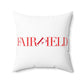 41 Tilt Fairfield Spun Polyester Square Pillow