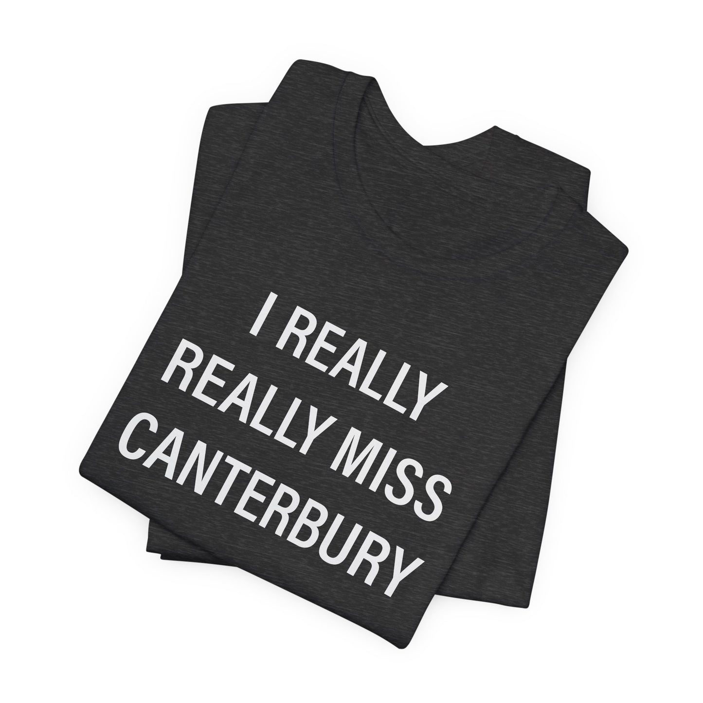 I Really Really Miss Canterbury Unisex Jersey Short Sleeve T-Shirt