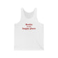 Berlin is My Happy Place Unisex Jersey Tank Top
