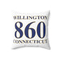 Willington 860 Connecticut Spun Polyester Square Pillow
