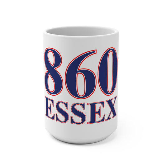 860 Essex Red, White & Blue Mug 15oz
