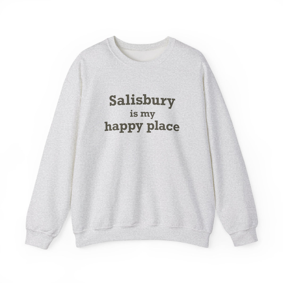 Salisbury is My Happy Place Unisex Heavy Blend™ Crewneck Sweatshirt