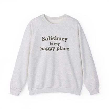 Salisbury is My Happy Place Unisex Heavy Blend™ Crewneck Sweatshirt