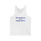 Glastonbury is My Happy Place Unisex Jersey Tank Top