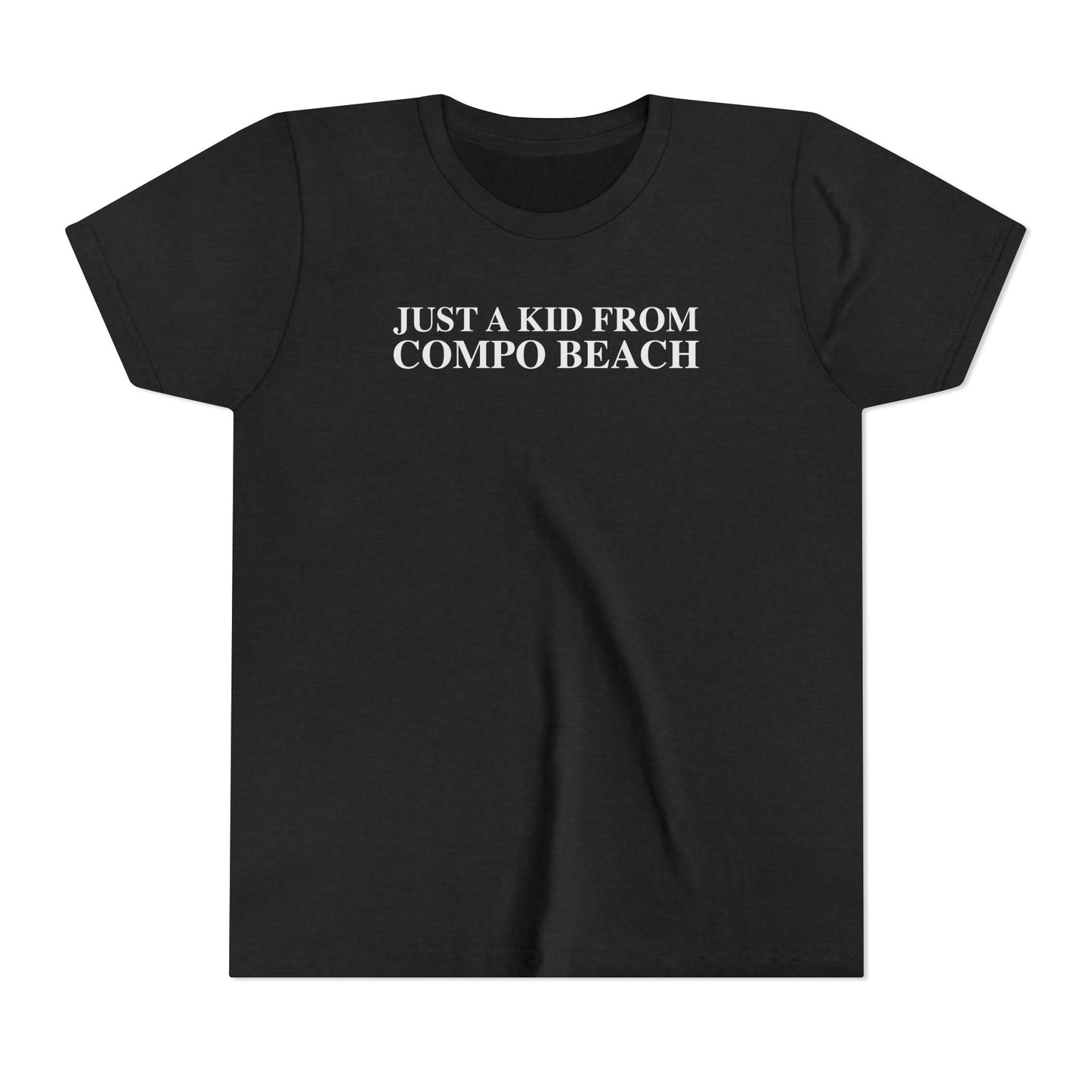 Just a kid from Compo Beach Youth Short Sleeve T-Shirt