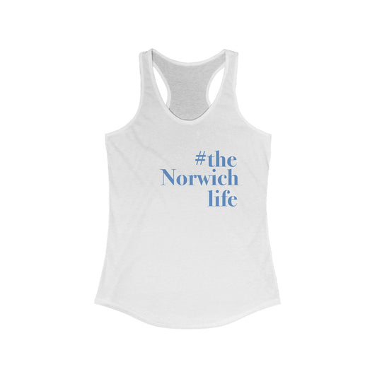 #thenorwichlife Women's Ideal Racerback Tank