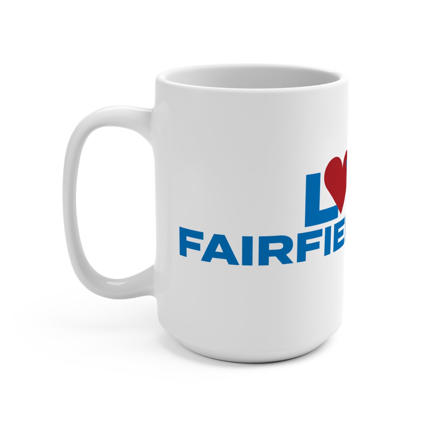 Love Fairfield Beach Mug 15oz