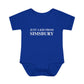 Just a kid from Simsbury Infant Baby Rib Bodysuit