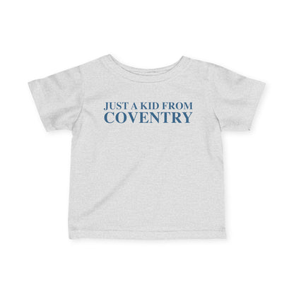 Just a kid from Coventry Infant Fine Jersey T-Shirt