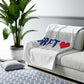 Bridgeport Love Sherpa Fleece Blanket