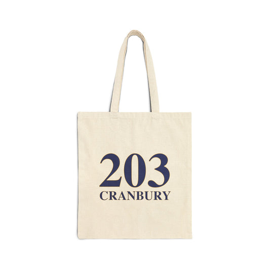 203 Cranbury Cotton Canvas Tote Bag