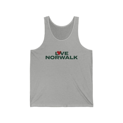 Love Norwalk Unisex Jersey Tank Top