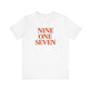 Nine One Seven Unisex Jersey Short Sleeve T-Shirt