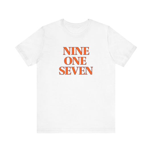 Nine One Seven Unisex Jersey Short Sleeve T-Shirt