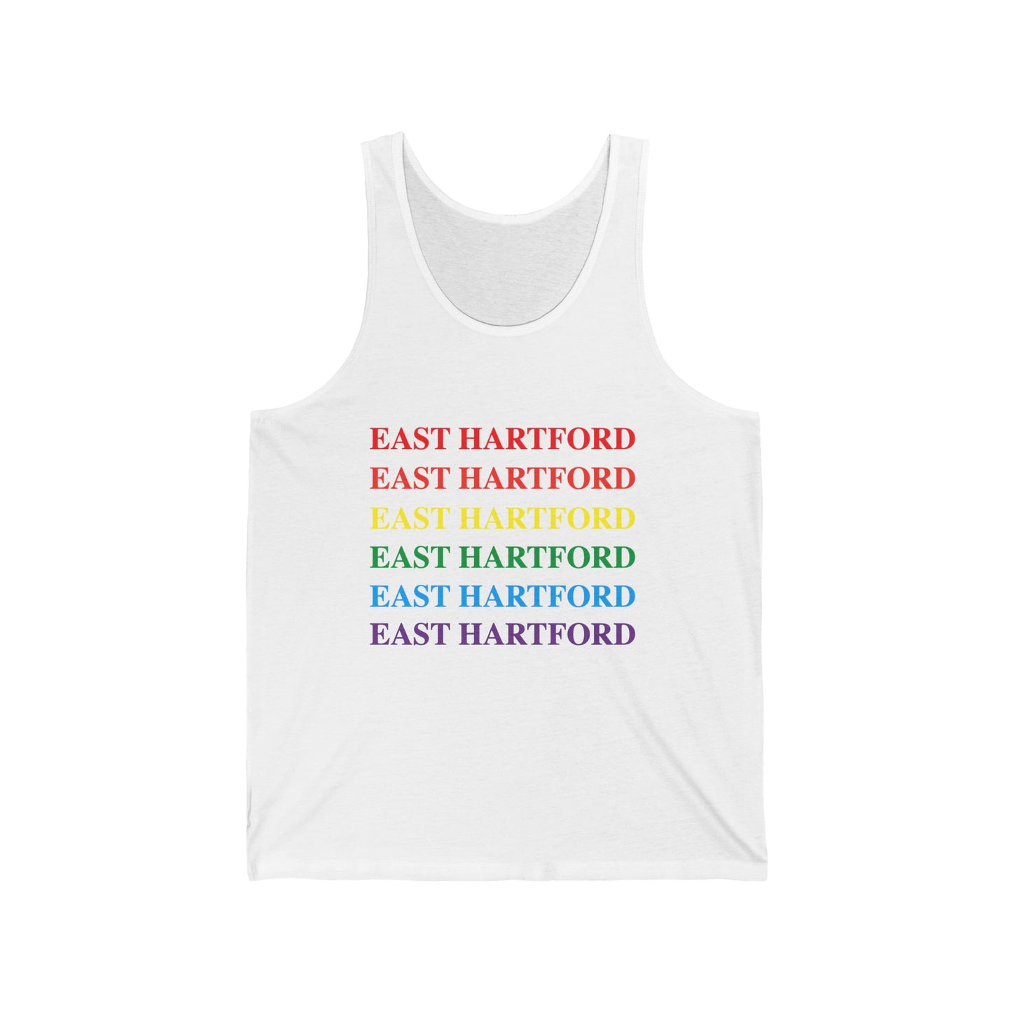 East Hartford Pride Unisex Jersey Tank