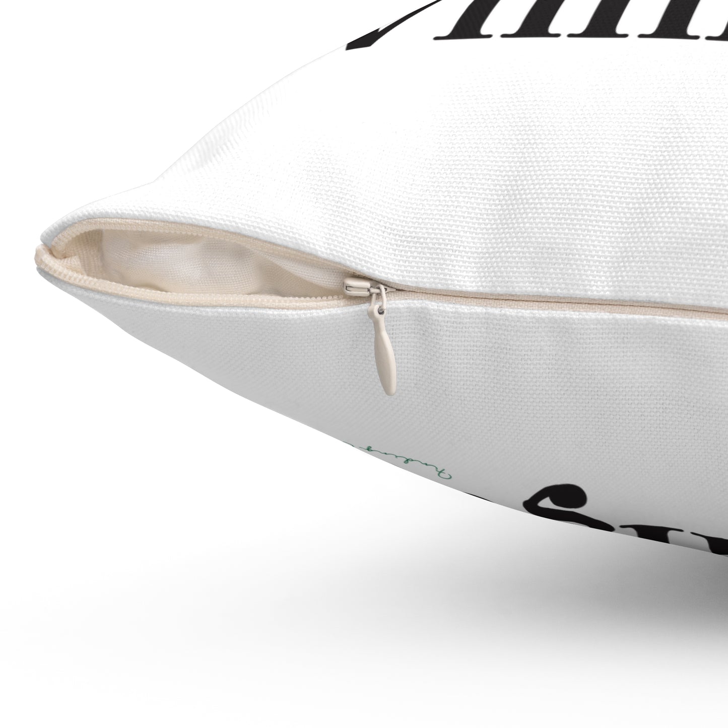 I Clover Willington Spun Polyester Square Pillow