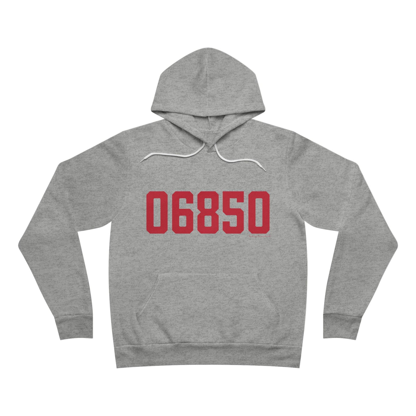 06850 Norwalk Connecticut Zip Code Unisex Sponge Fleece Pullover Hoodie Sweatshirt