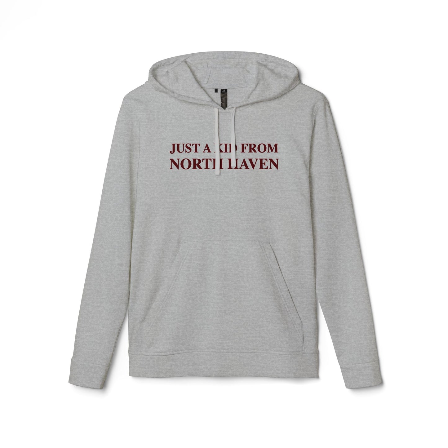 Just a kid from North Haven adidas Unisex Fleece Hoodie