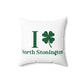 I Clover North Stonington Spun Polyester Square Pillow