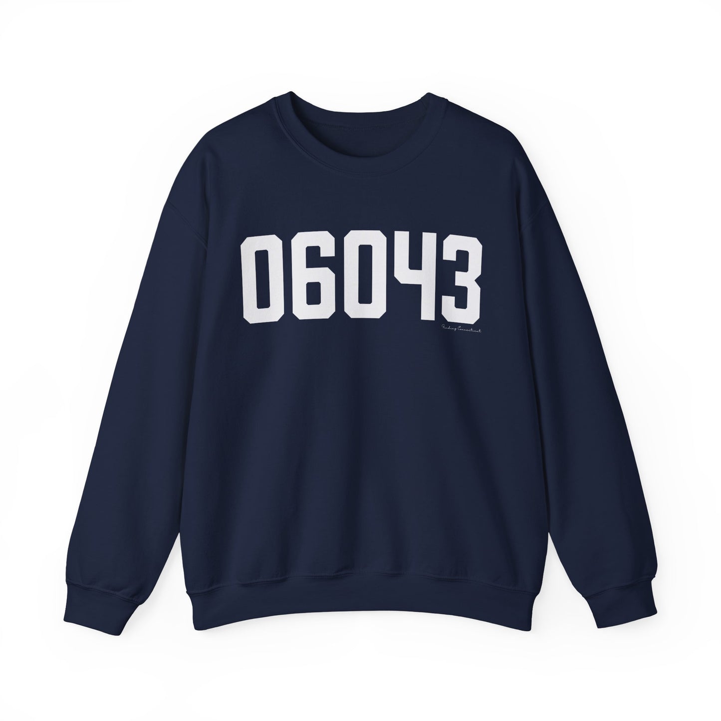 06043 Bolton CT Zip Code Unisex Heavy Blend™ Crewneck Sweatshirt