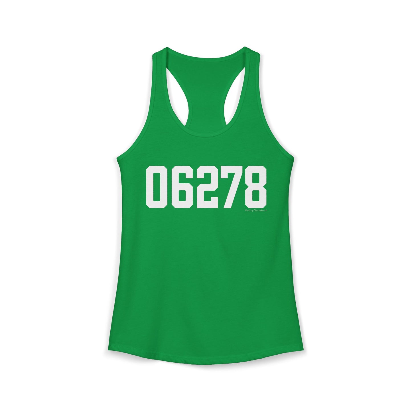 06278 Ashford CT Zip Code Women's Ideal Racerback Tank Top