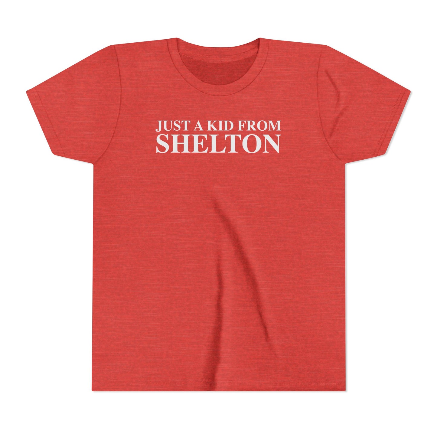 Just a kid from Shelton Youth Short Sleeve T-Shirt