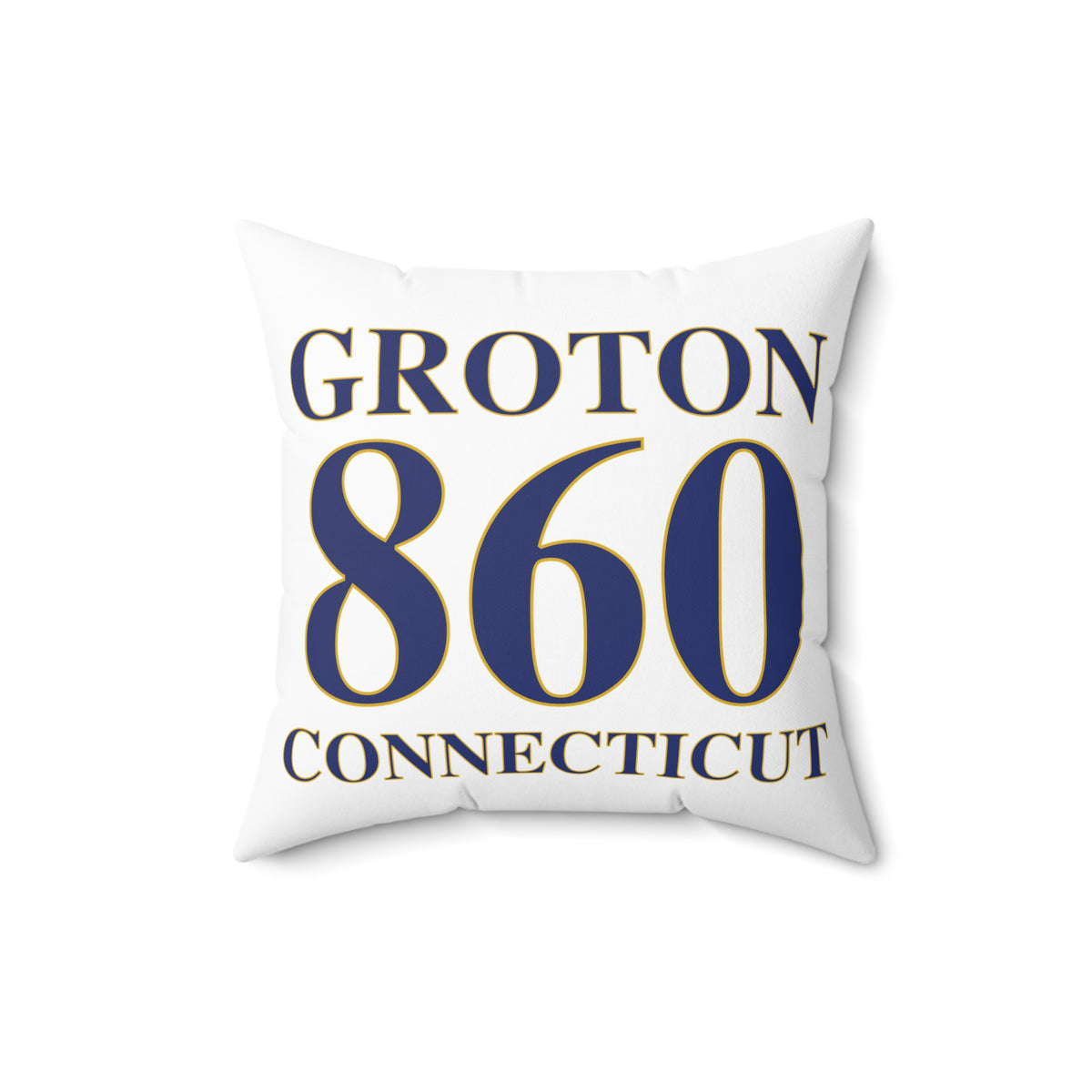 Groton 860 Connecticut Spun Polyester Square Pillow