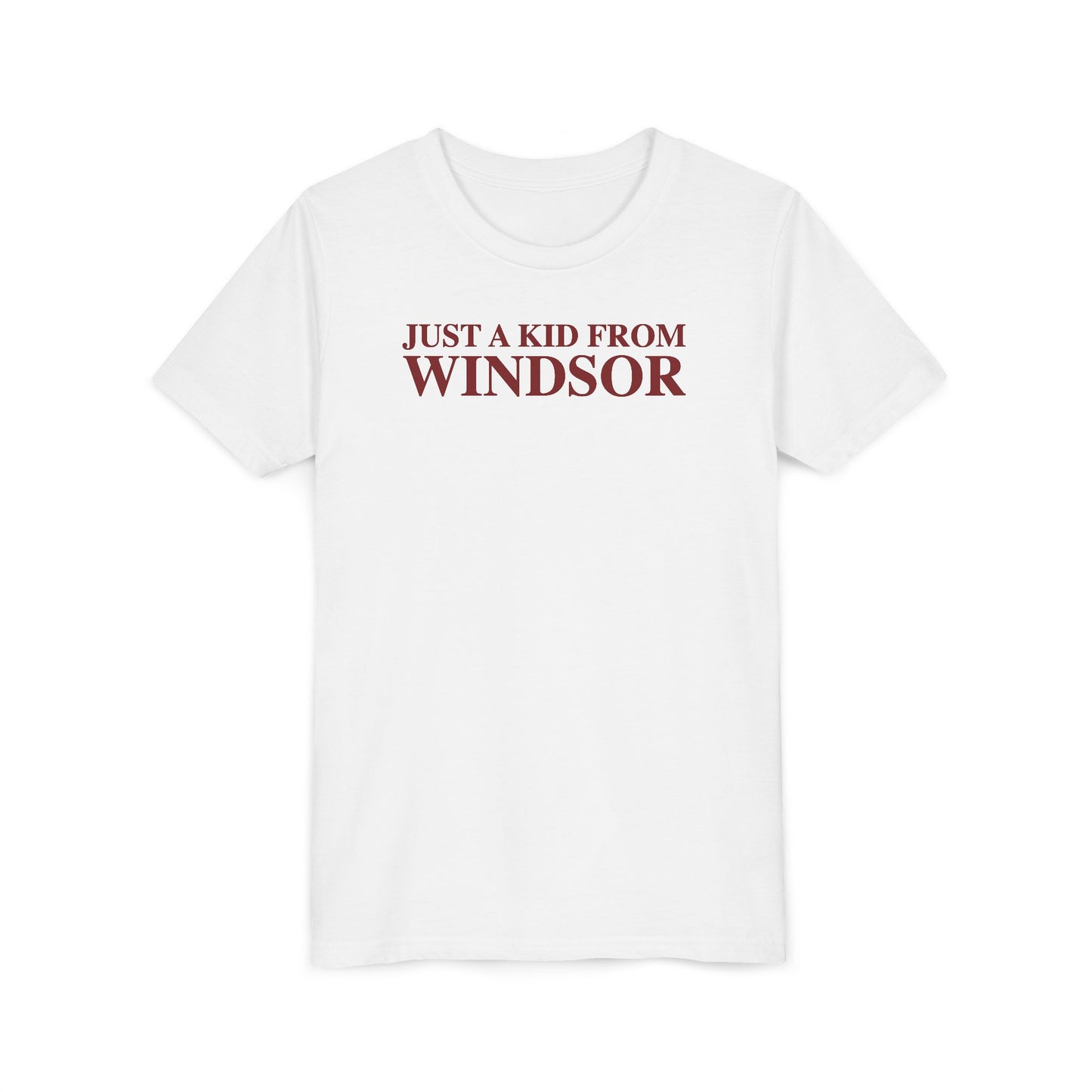 Just a kid from Windsor Youth Short Sleeve T-Shirt