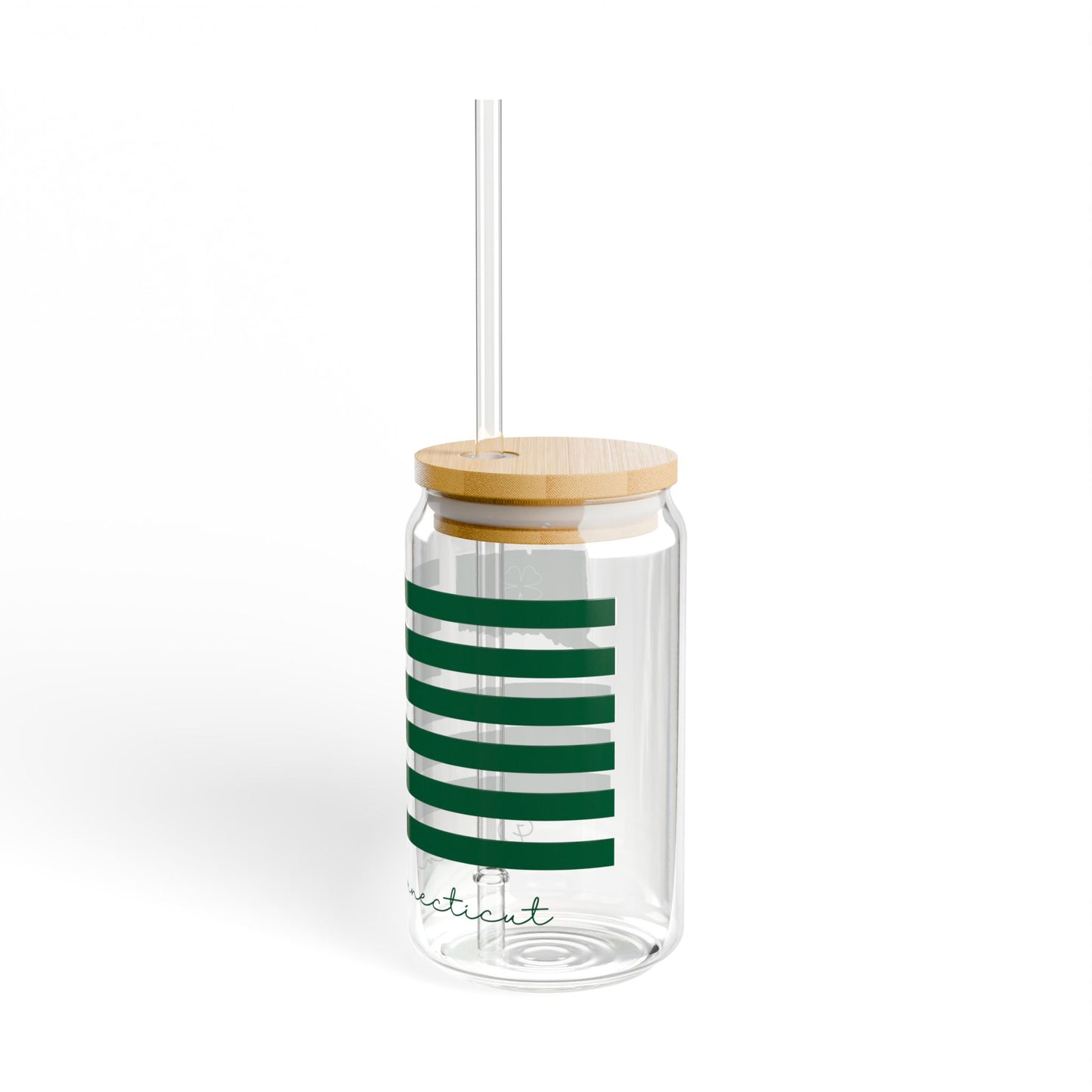 Darien Connecticut St. Patrick's Day Sipper Glass, 16oz