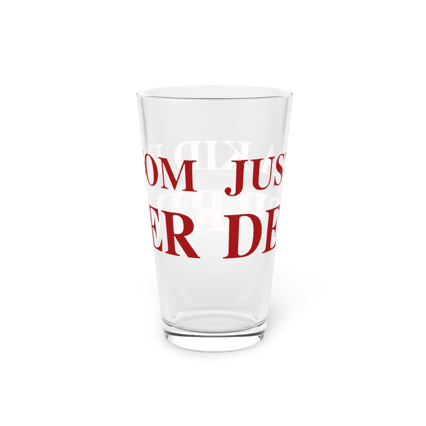 Just a kid from Deep River Pint Glass, 16oz