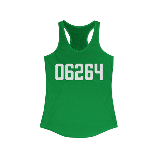 06264 Scotland CT Zip Code Women's Ideal Racerback Tank Top