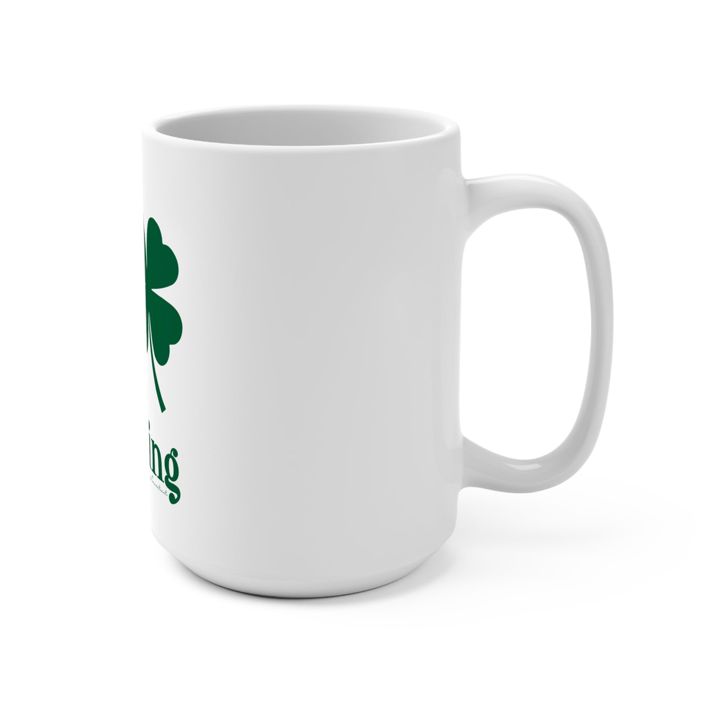 I Clover Sterling Mug 15oz