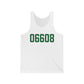 06608 Bridgeport Connecticut Zip Code Unisex Jersey Tank Top