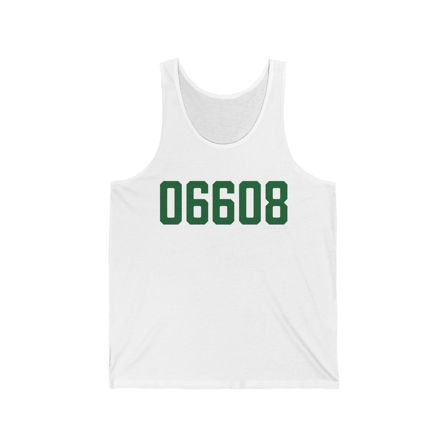 06608 Bridgeport Connecticut Zip Code Unisex Jersey Tank Top