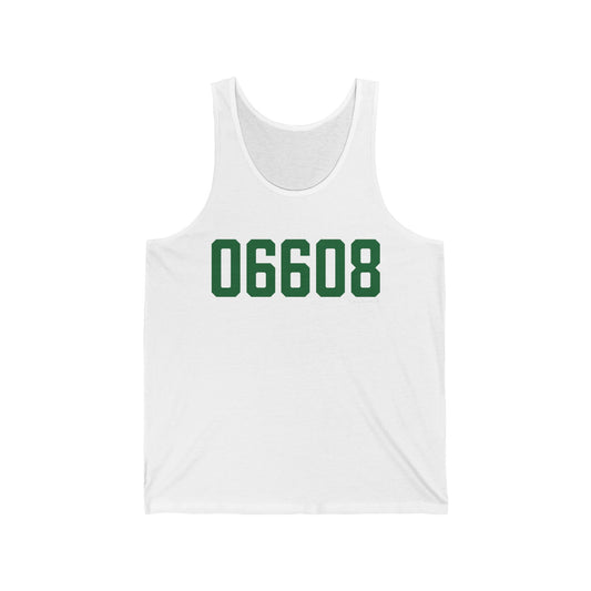 06608 Bridgeport Connecticut Zip Code Unisex Jersey Tank Top