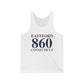 Eastford 860 Connecticut Unisex Jersey Tank Top