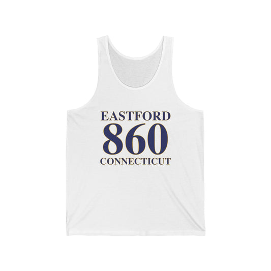 Eastford 860 Connecticut Unisex Jersey Tank Top