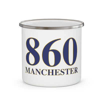 860 Manchester Enamel Camping Mug