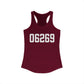 06269 Storrs CT Zip Code Women's Ideal Racerback Tank Top