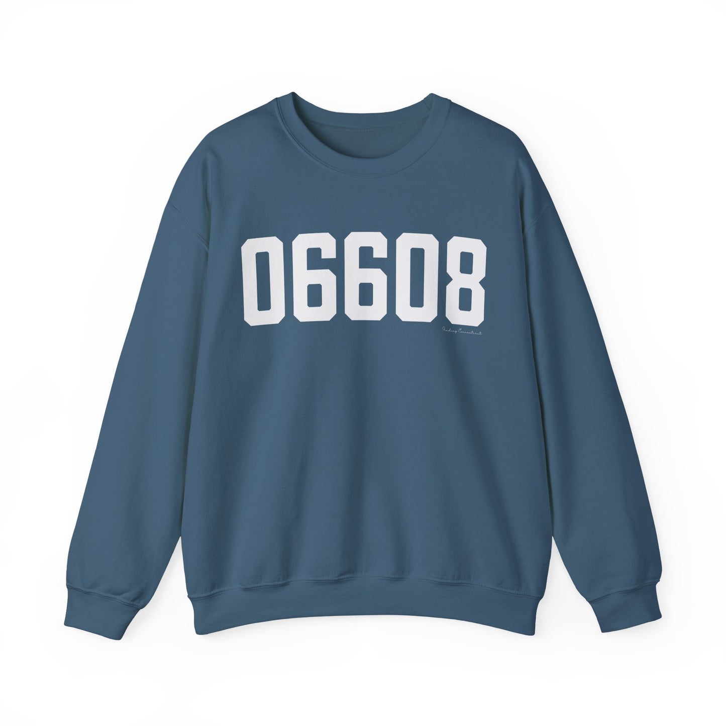 06608 Bridgeport CT Zip Code Unisex Heavy Blend™ Crewneck Sweatshirt