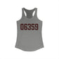 06359 North Stonington Connecticut Zip Code Women's Ideal Racerback Tank Top