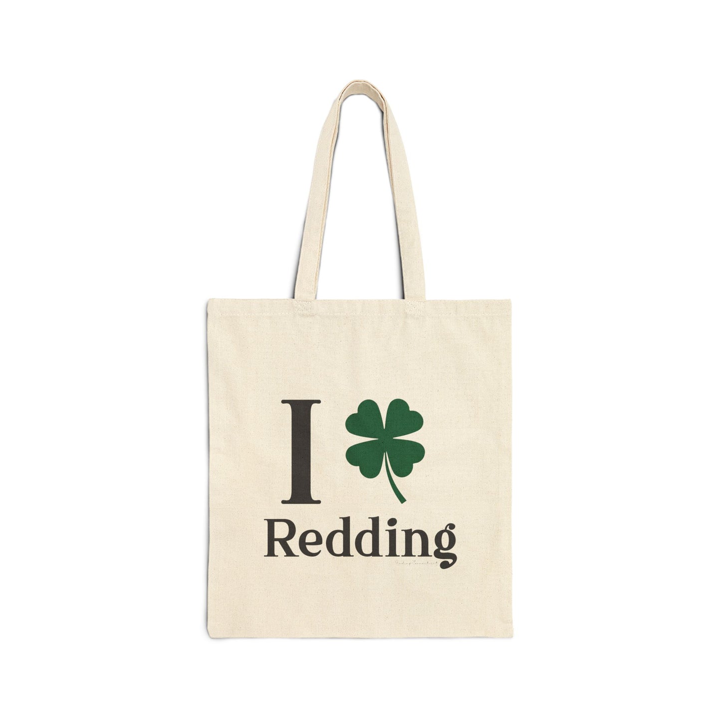 I Clover Redding Cotton Canvas Tote Bag