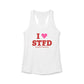 I Heart STFD Women's Ideal Racerback Tank Top