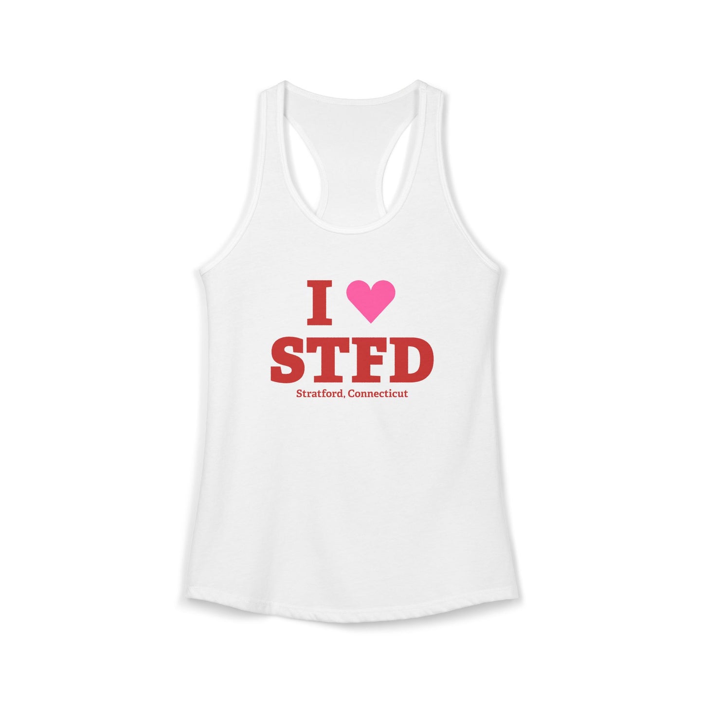 I Heart STFD Women's Ideal Racerback Tank Top
