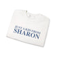 Just a kid from Sharon Unisex Heavy Blend™ Crewneck Sweatshirt
